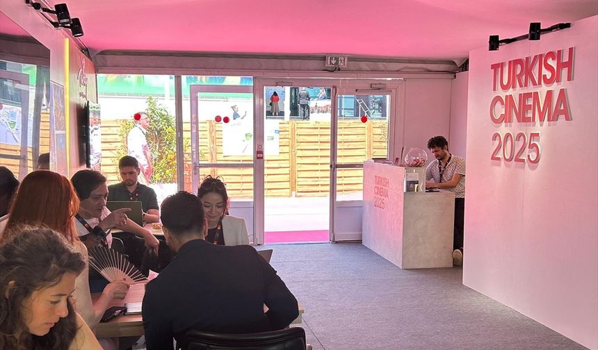 Cannes Film Festivali'nde Türkiye standı