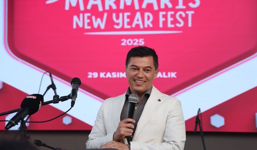 Marmaris Yeni Yıl Festivali'ne görkemli tanıtım