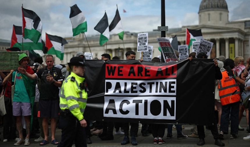 İngiltere'de Yüksek Mahkeme'den Palestine Action'ın davasına izin
