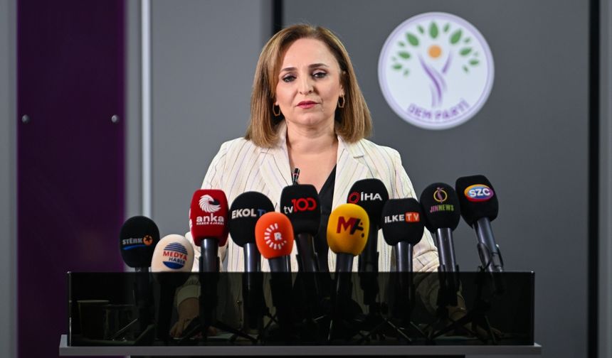 DEM Parti Sözcüsü Doğan, basın toplantısı düzenledi: