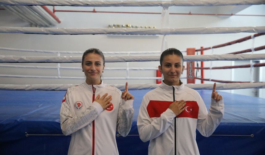 Niğdeli genç milli boksörlerin hedefi Avrupa şampiyonluğu