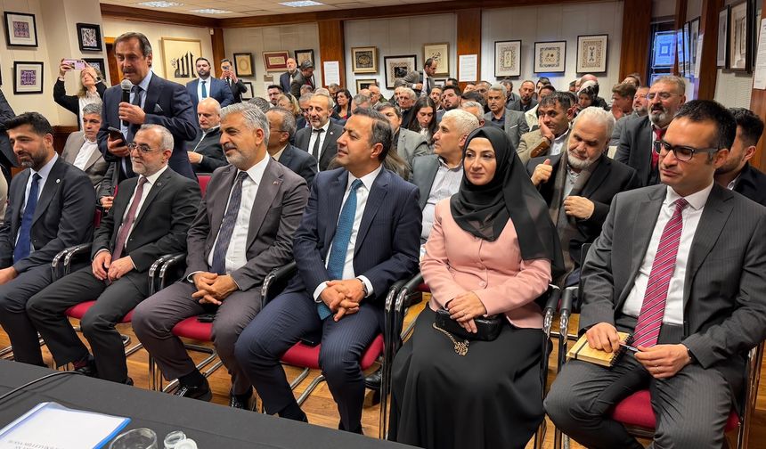 Efkan Ala, Türk sivil toplum kuruluşlarıyla bir araya geldi