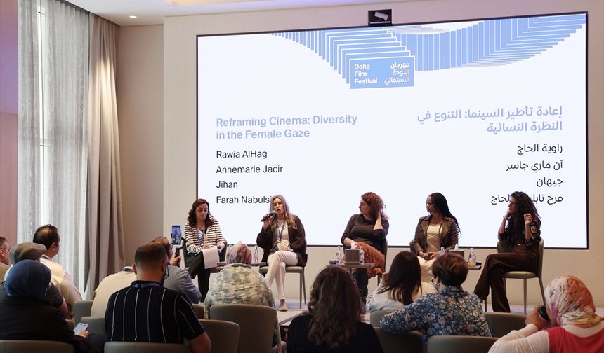 Doha Film Festivali'nde kadın yönetmenler sinema sektöründe yaşadıkları zorlukları anlattı