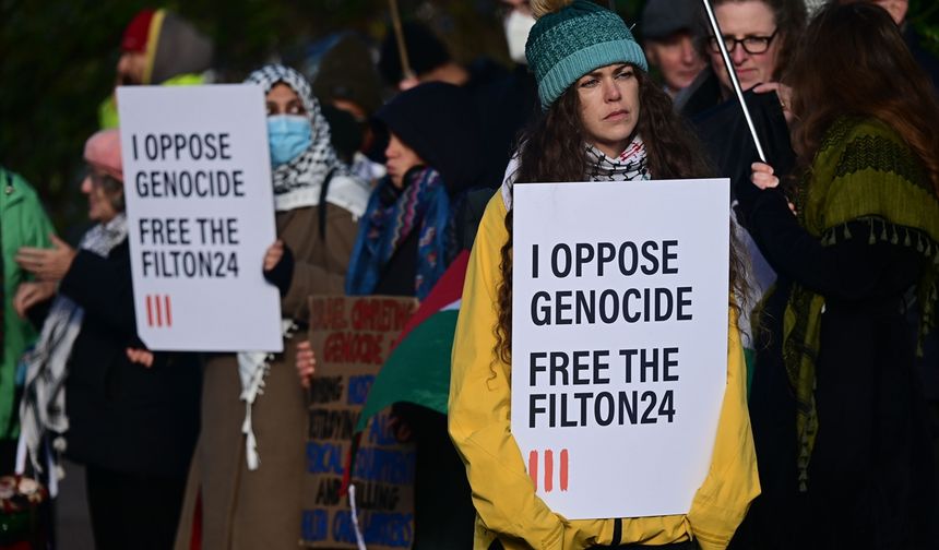 Filton 24' davası tutuklularına Londra'da destek