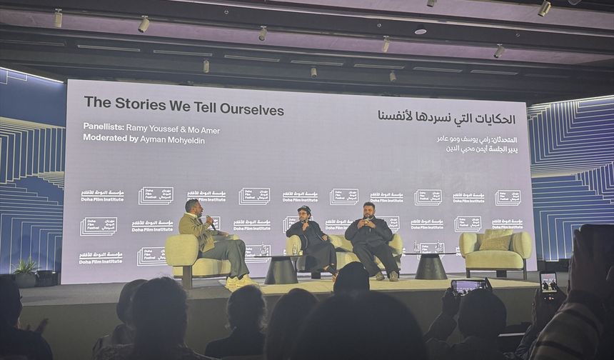 Komedyenler Ramy Youssef ve Mohammed Amer, Doha Film Festivali'ne konuk oldu