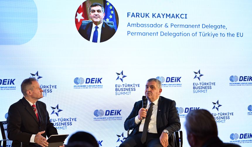 Türkiye'nin AB Daimi Temsilcisi Büyükelçi Faruk Kaymakcı, Rumların AB'deki tutumunu eleştirdi