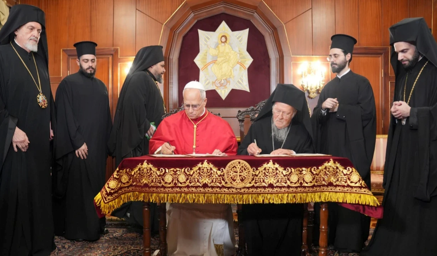 Papa 14. Leo, Aya Yorgi Kilisesi'nde