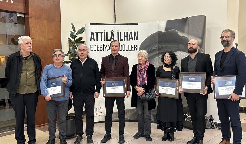 '2025 Attila İlhan Edebiyat Ödülleri' sahiplerini buldu