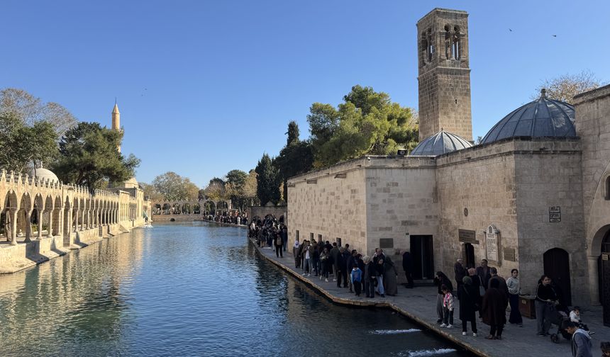 Balıklıgöl'de hafta sonu yoğunluk oluştu