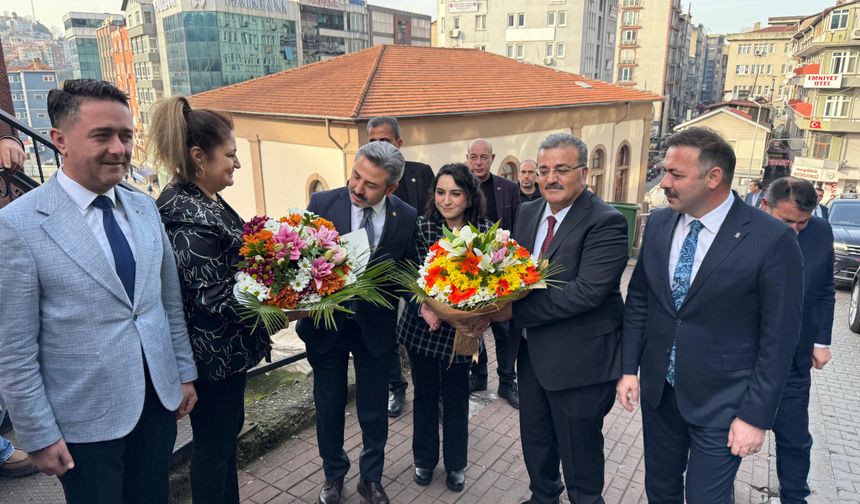 Çalışma ve Sosyal Güvenlik Bakan Yardımcıları Özçelik ve Aydın, Zonguldak'ta ziyaretlerde bulundu