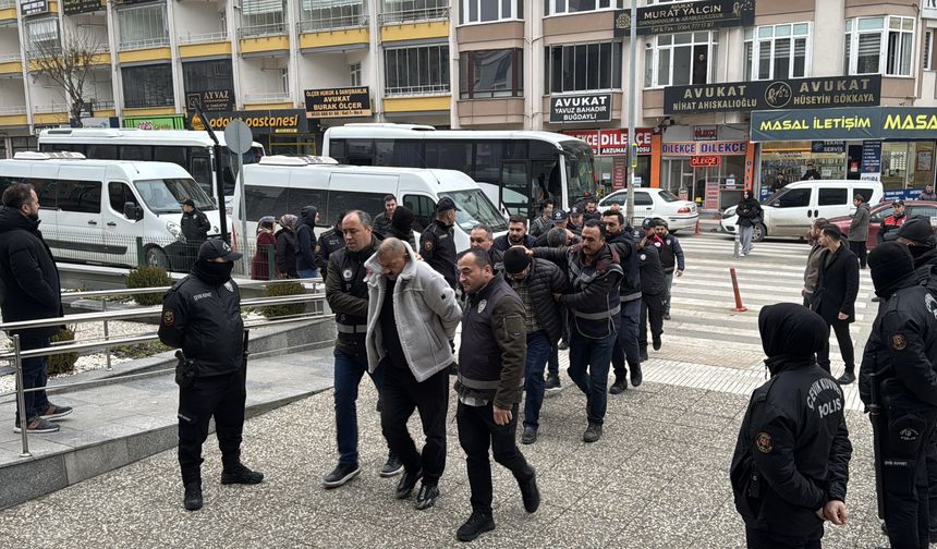 Çorum merkezli dolandırıcılık operasyonunda 14 şüpheli yakalandı