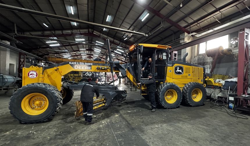 Doğu'da 'kar kaplanları' kış mesaisine hazır