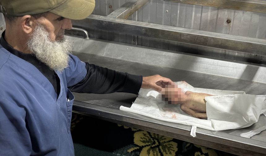 Gazze'de şiddetli soğuk nedeniyle bir aylık bebek hayatını kaybetti