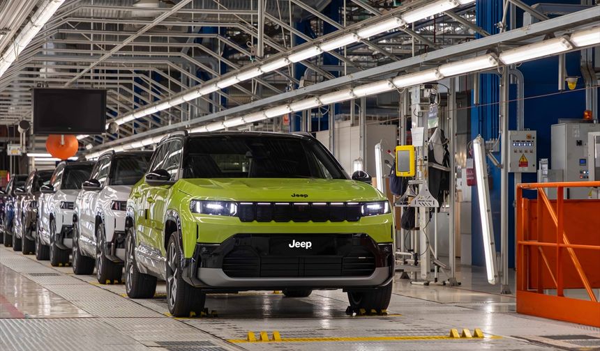 Jeep SUV modeli Compass'ın üretimine başladı