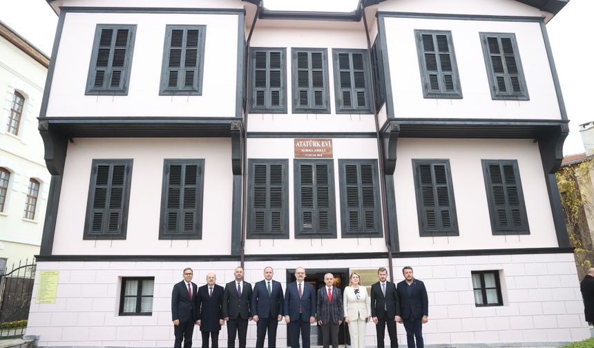 Kültür ve Turizm Bakan Yardımcısı Çam, Kırklareli'nde ziyaretlerde bulundu