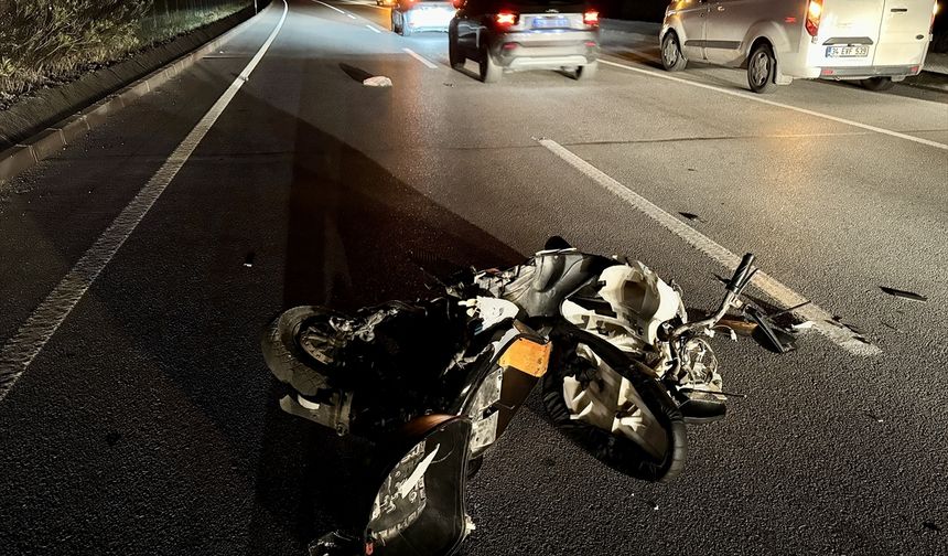 Muğla'da hafif ticari araçla çarpışan elektrikli motosikletin sürücüsü hayatını kaybetti