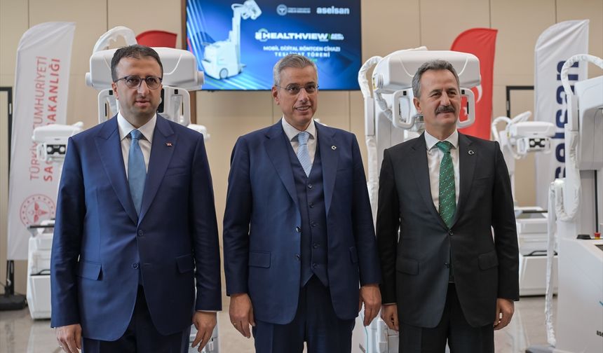 Sağlık Bakanı Memişoğlu, 'Mobil Dijital Röntgen Cihazı Teslim Töreni'nde konuştu: