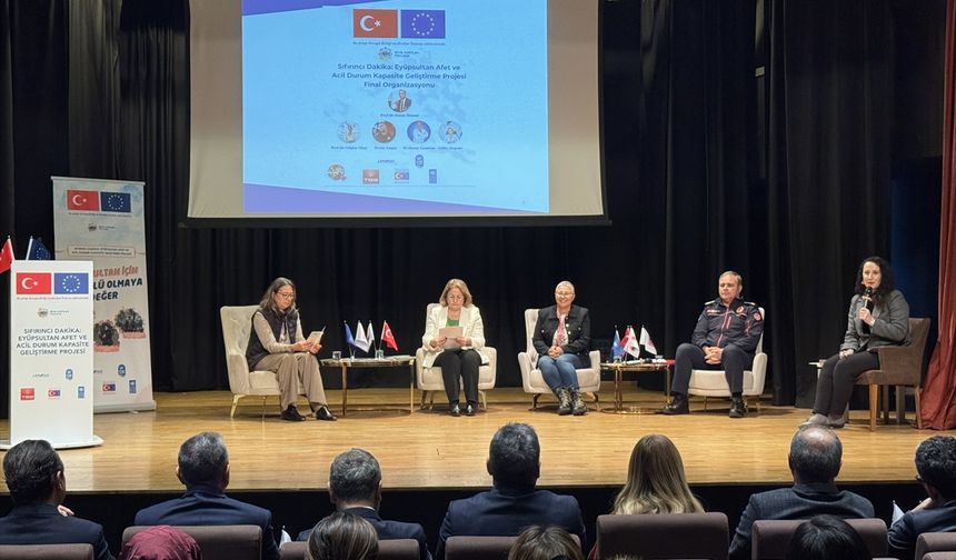 'Sıfırıncı Dakika: Eyüpsultan Afet ve Acil Durum Kapasite Geliştirme Projesi'nin finali