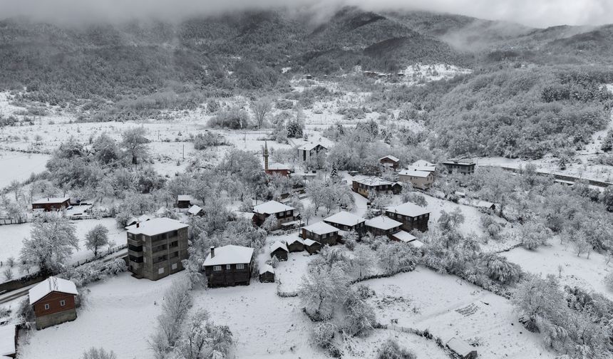 Sinop ve Tokat'ta kar nedeniyle 59 köy yolu ulaşıma kapandı
