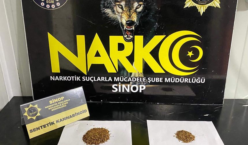 Sinop'ta uyuşturucu operasyonunda 6 kişi yakalandı