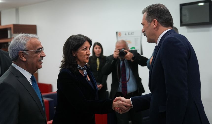 TİP heyeti, DEM Parti heyetiyle görüştü