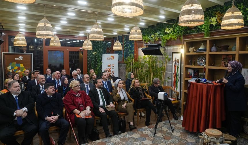 Türkiye'nin Afrika ülkeleri büyükelçileri, Afrika Evi'ni ziyaret etti