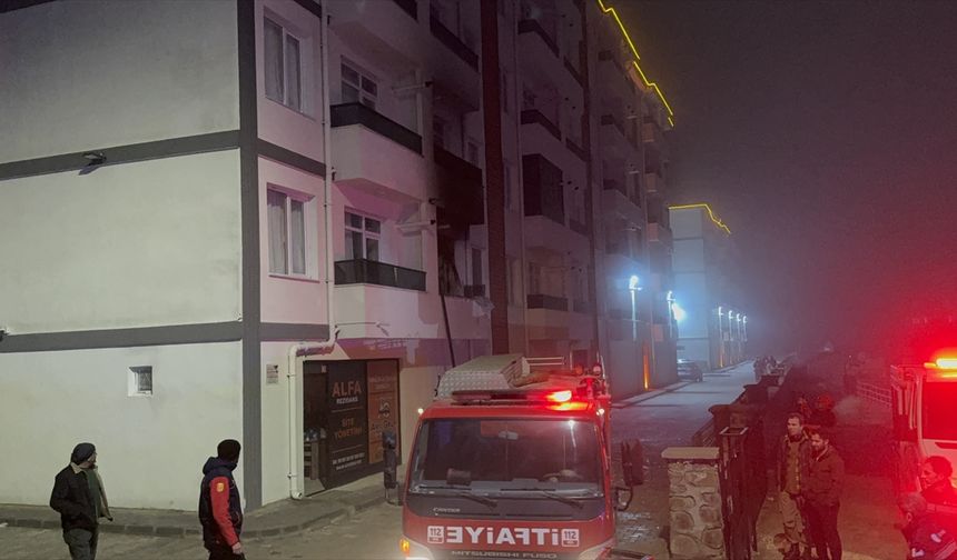 Yozgat'ta bir apartman dairesinde meydana gelen patlamada 1 kişi yaralandı