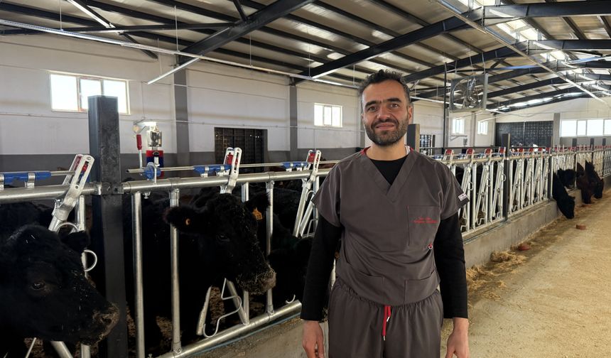 Yozgat'ta devlet desteğinden yararlanan üreticiye 26 damızlık gebe düve verildi