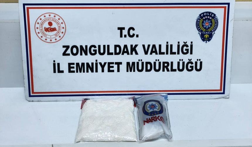 Zonguldak'ta uyuşturucu operasyonunda yakalanan 3 zanlı tutuklandı