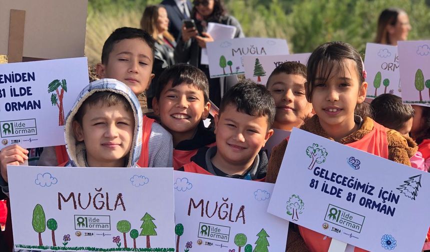 '81 İlde 81 Orman' projesi Muğla ile devam ediyor