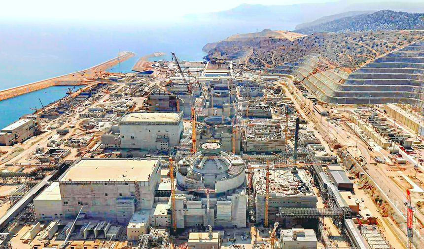 Akkuyu NGS'nin 1'inci Güç Ünitesi'ne ait gaz yalıtımlı şalt tesisi işletmeye hazır