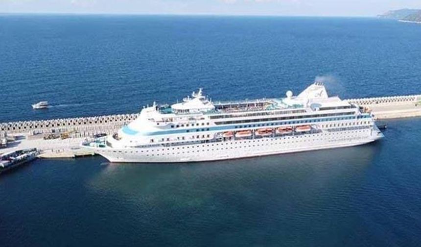 Amasra'ya kruvaziyer ile bugüne kadar 113 bin 949 Rus turist geldi