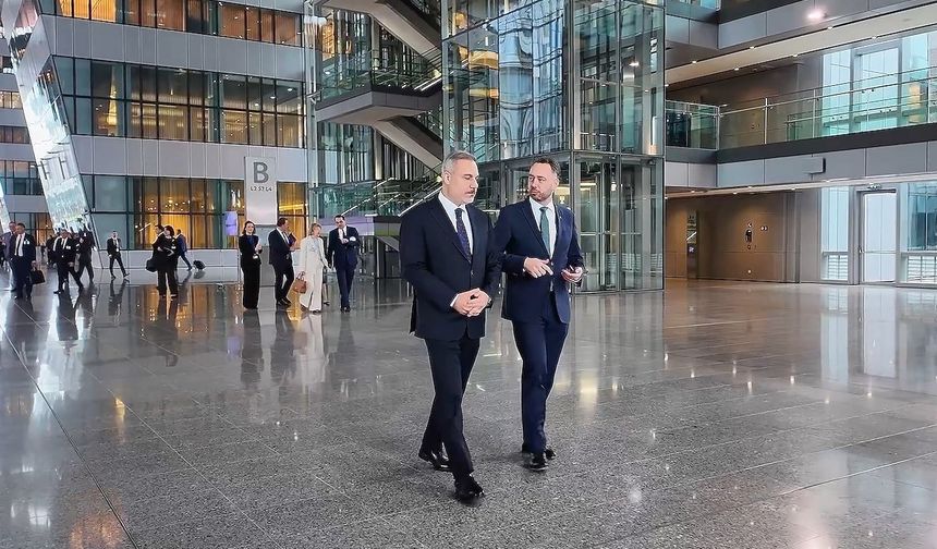 Bakan Fidan, Belçika Dışişleri Bakanı Prevot ile görüştü