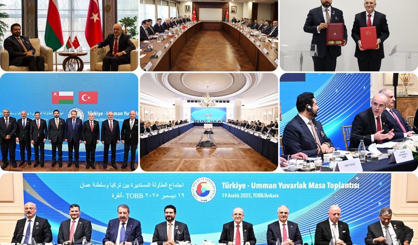 Bakan Şimşek, Umman Ticaret, Sanayi ve Yatırım Teşvik Bakanı Al Yousef ile görüştü