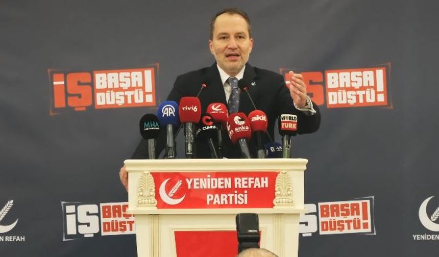 Fatih Erbakan: Asgari ücret en az 45 bin lira olmalı