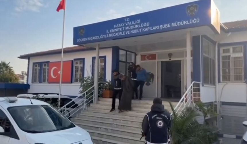 Hatay'da 6 kaçak göçmen yakalandı; 3 organizatör tutuklandı