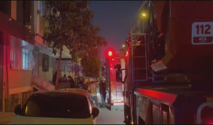 İstanbul - Güngören'de 6 katlı binada patlama -1