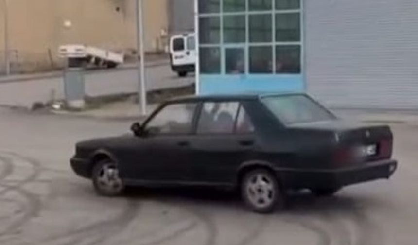 Kırşehir'de drift atan sürücüye 46 bin 392 TL ceza