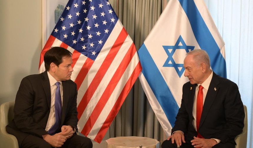 Netanyahu, ABD Dışişleri Bakanı Rubio ile bir araya geldi