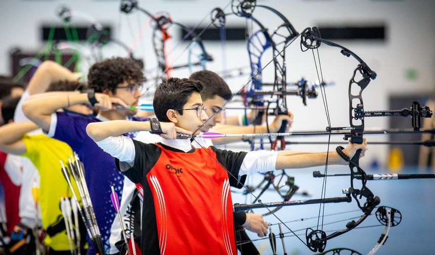 Salon Okçuluk Türkiye Şampiyonası Samsun'da sona erdi