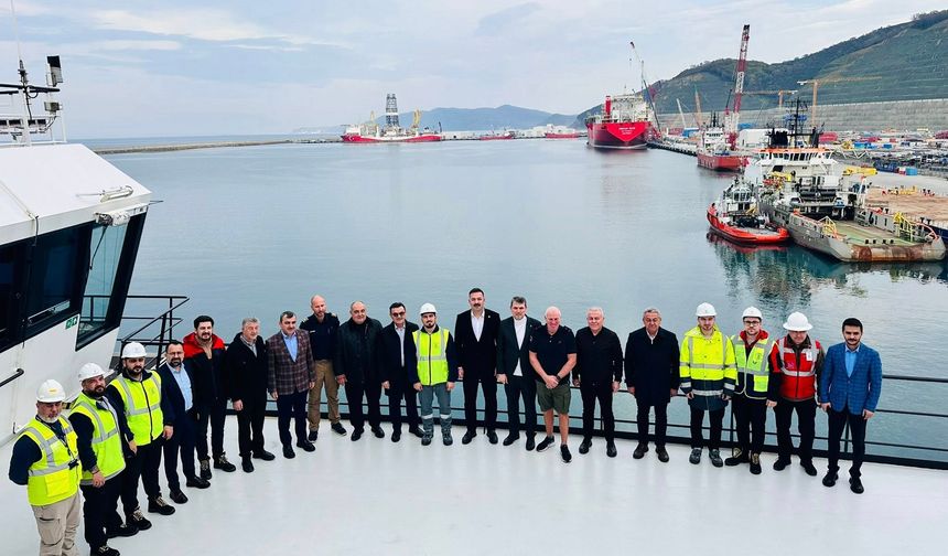 Seven Vega gemisi, Filyos Limanı'nda