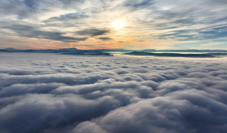 Sivas'ta yoğun sis (2)