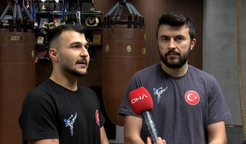 15 yıl önce birlikte başladıkları sporda dünya 2'ncisi olan kardeşlerin hedefi şampiyonluk