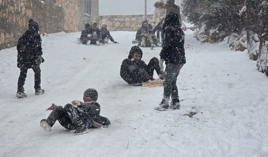 Adıyaman'da okullara kar tatili