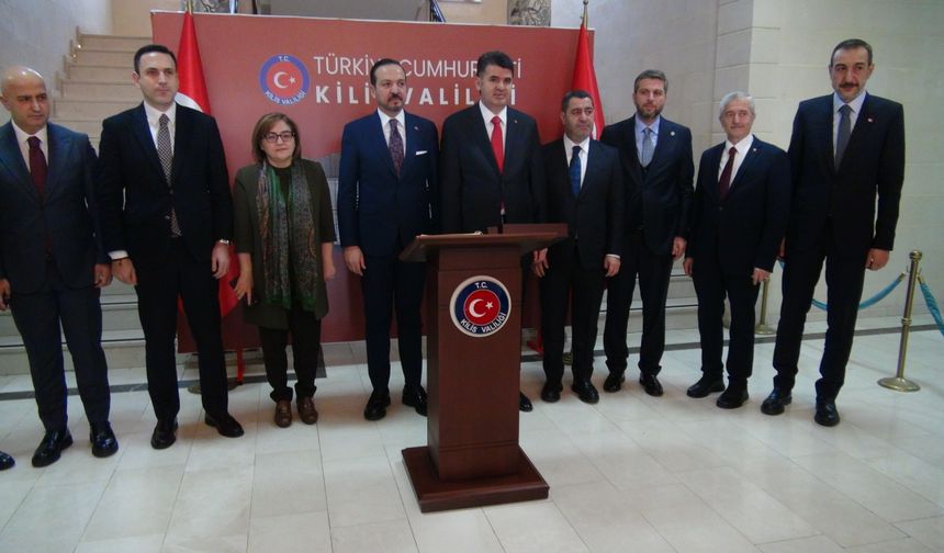 AK Parti'li Zorlu, Kilis Valiliği'ni ziyaret etti