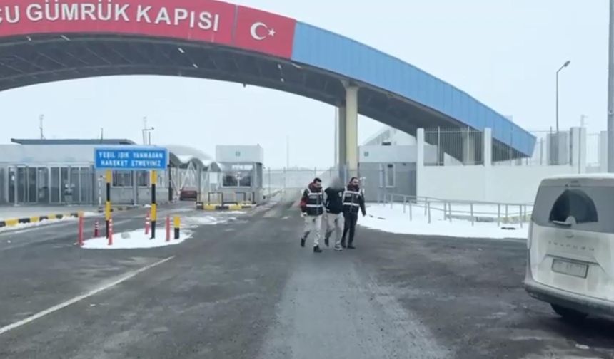 Aranan hükümlü, Dilucu Sınır Kapısı'nda yakalandı