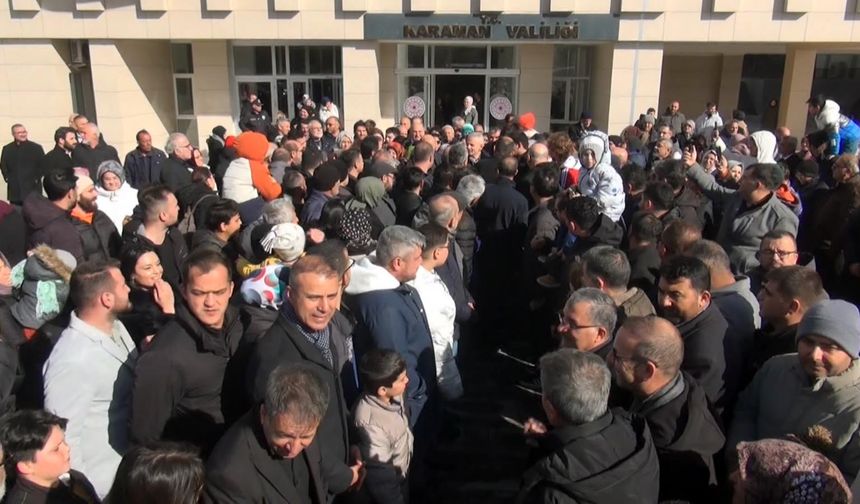 Ardahan'a atanan Vali Çiçekli, Karaman'a veda etti