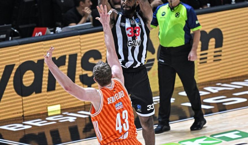 Beşiktaş GAIN, Almanya'nın Ratiopharm Ulm takımını 97-76 mağlup etti.