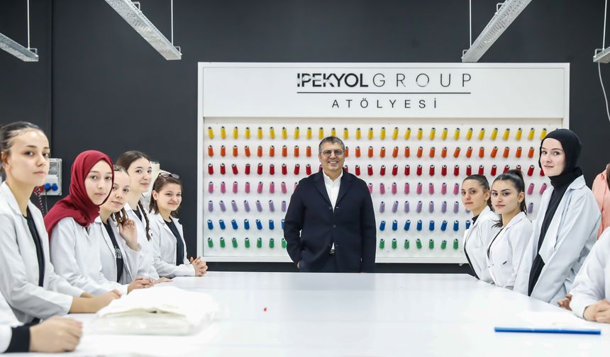 Bursa'daki kız meslek lisesinde bulunan atölye yenilendi