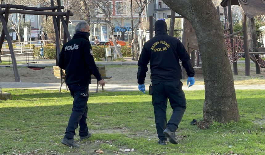Çanakkale'de patlamamış mühimmat bulundu